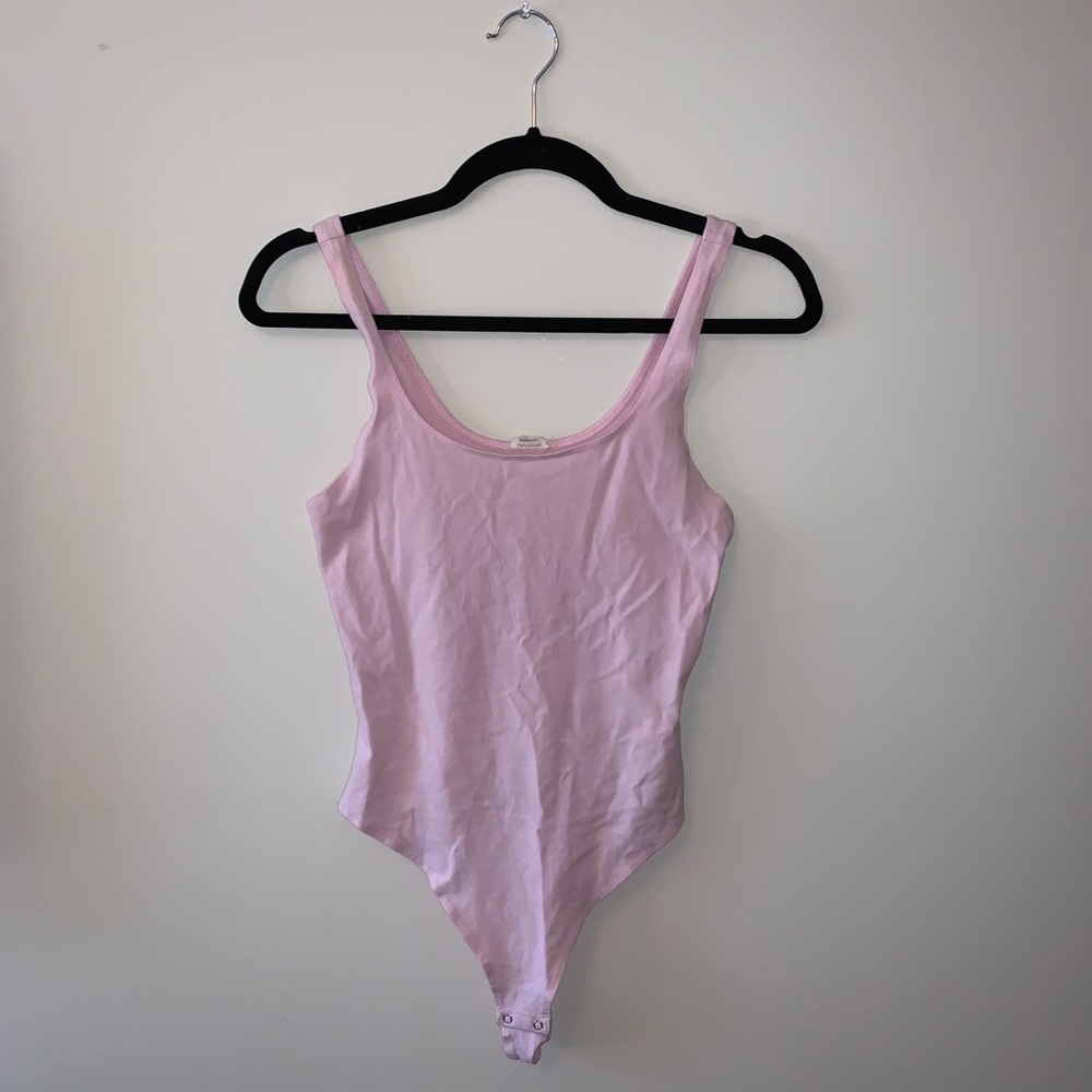 Pink bodysuit